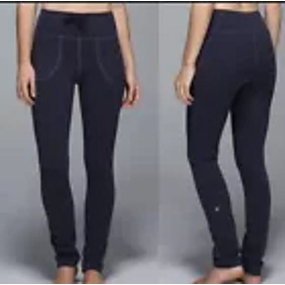 Women's Navy Blue Pants - Picture 1 of 8